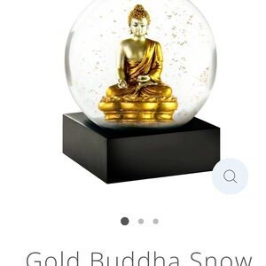 Gold Buddha Snow Globe